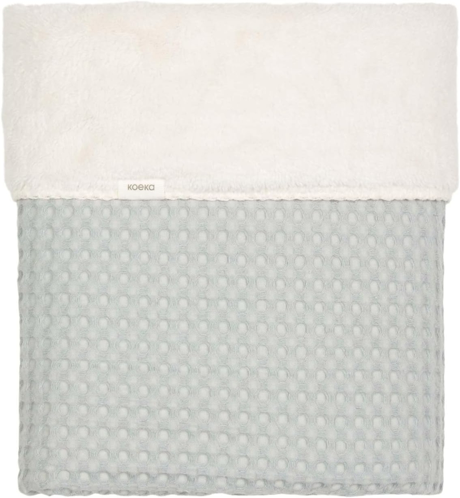Koeka Wafel Oslo Bettdecke - Teddy - Ocean Air Bla Bild 1