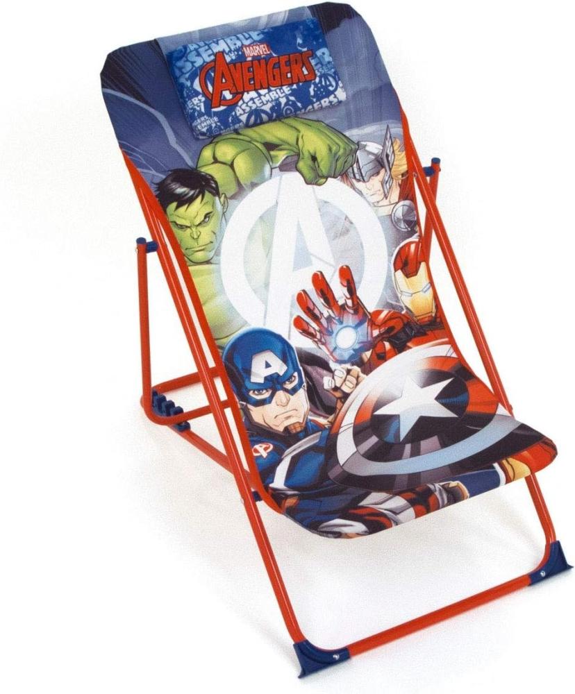 Klappstuhl Avengers junior 61 x 43 x 66 cm rot Bild 1