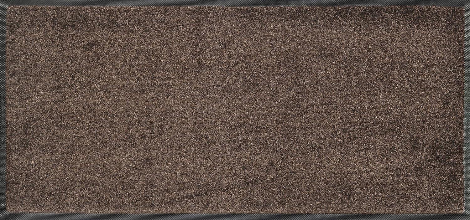 wash+dry by Kleen-Tex Fußmatte Trend Uni, Schmutzfangmatte, waschbar, rechteckig, Höhe: 9 mm, rutschhemmend, In- und Outdoor geeignet, auch als Läufer erhältlich Bild 1