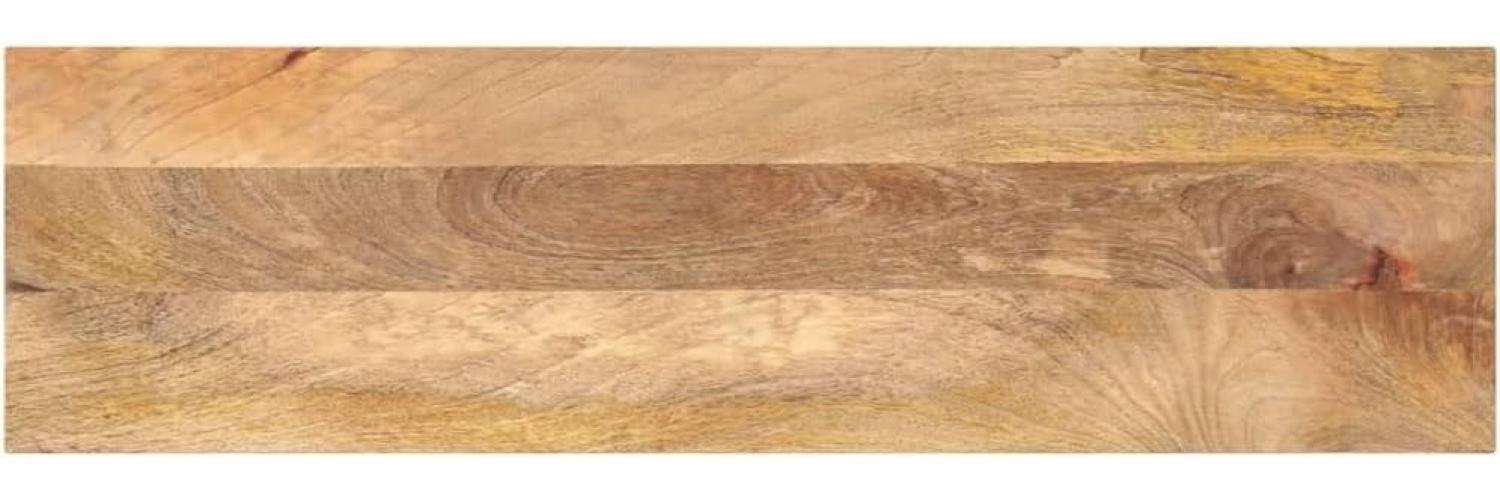 Tischplatte 110x20x2,5 cm Rechteckig Massivholz Mango 371427 Bild 1