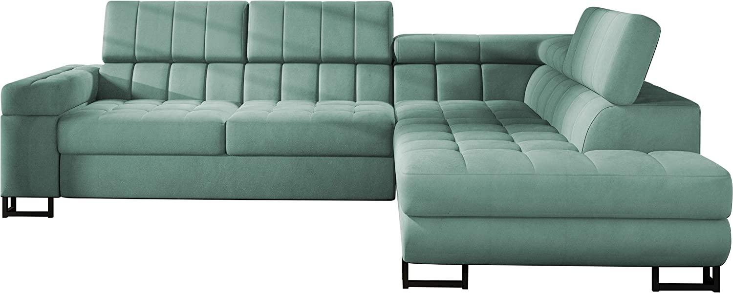 Ecksofa Laris, Seite: Rechts, Farbe: Magic Velvet 2227 Bild 1