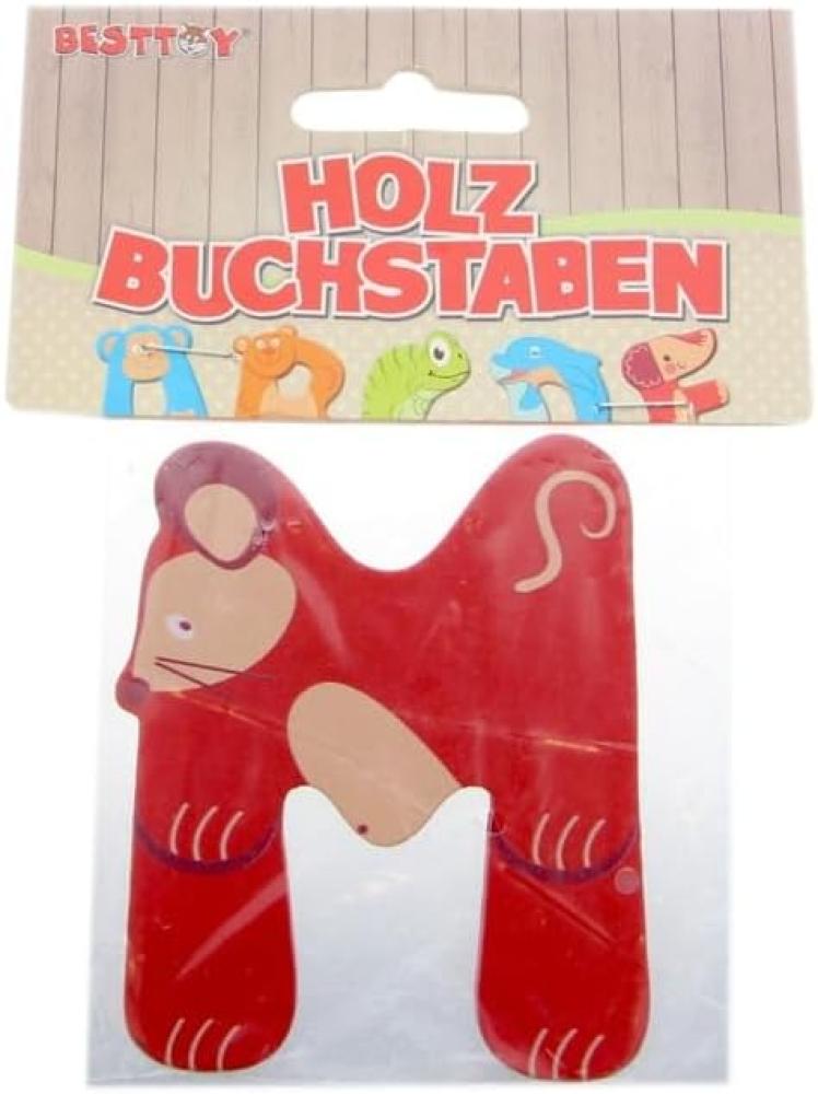 Besttoy - Holzbuchstabe - M - rot Bild 1