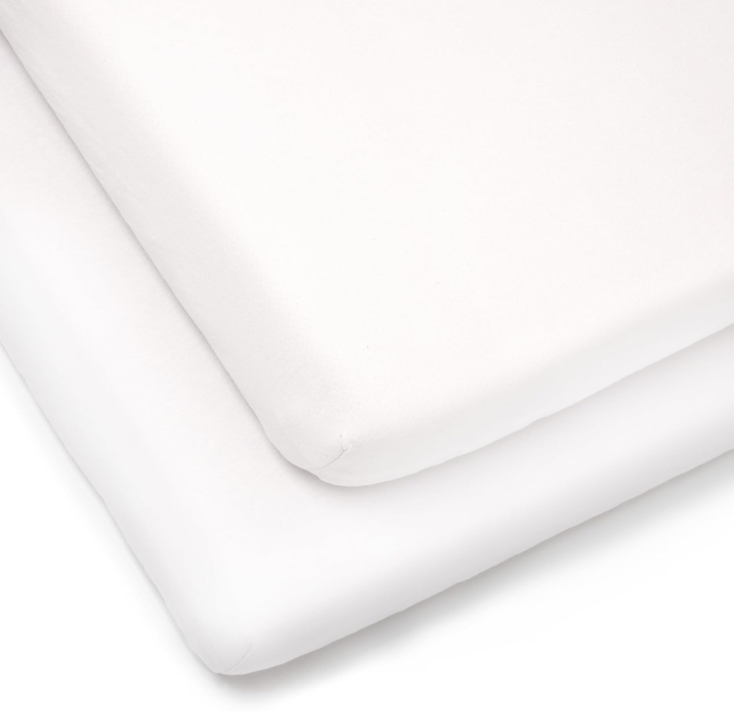 Clair de Lune 2-er Set Bettlaken weiß 70x140 Bild 1