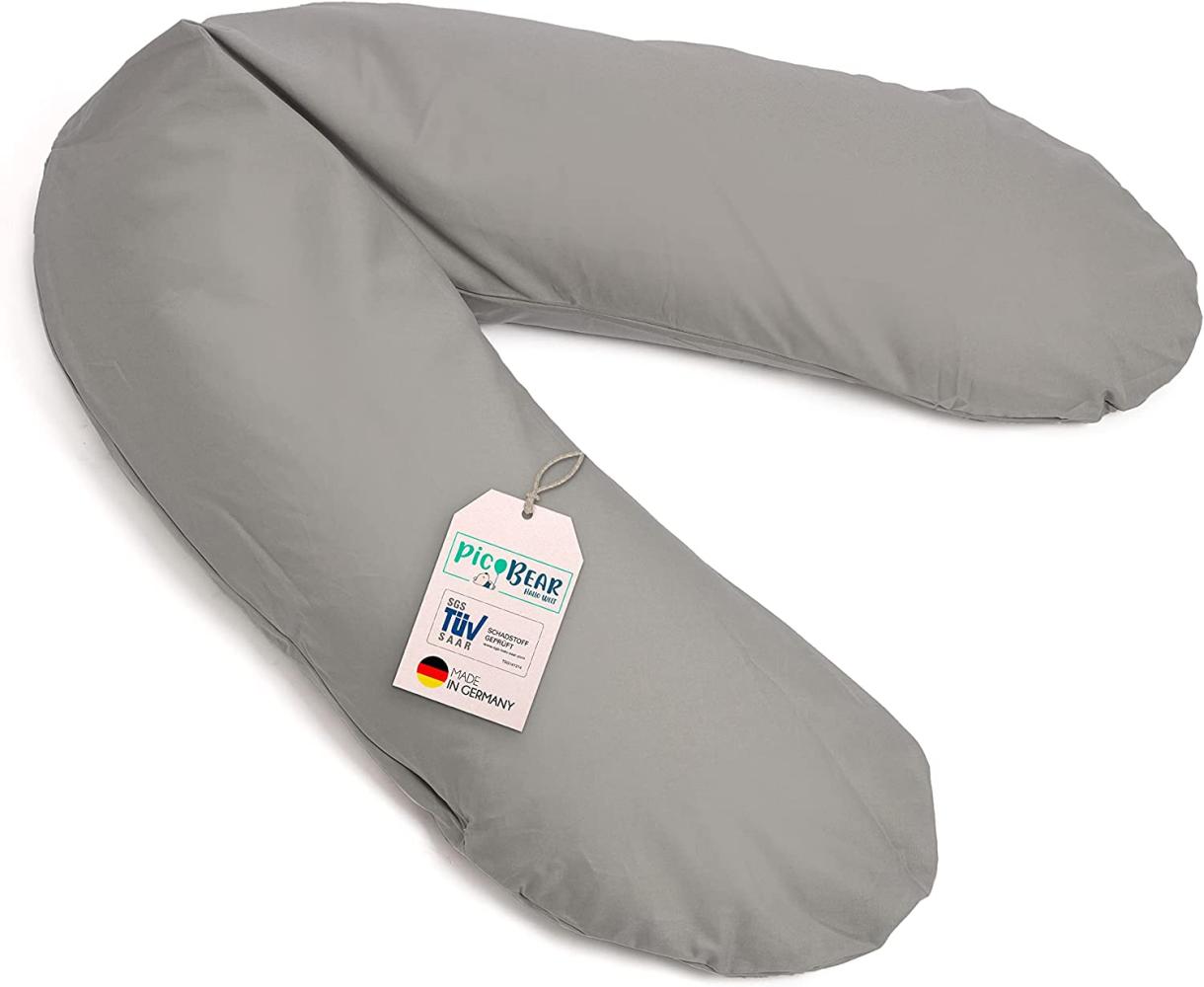 pic Bear Stillkissen Classic 190 cm, Platin-grau : Platin-grau Bild 1