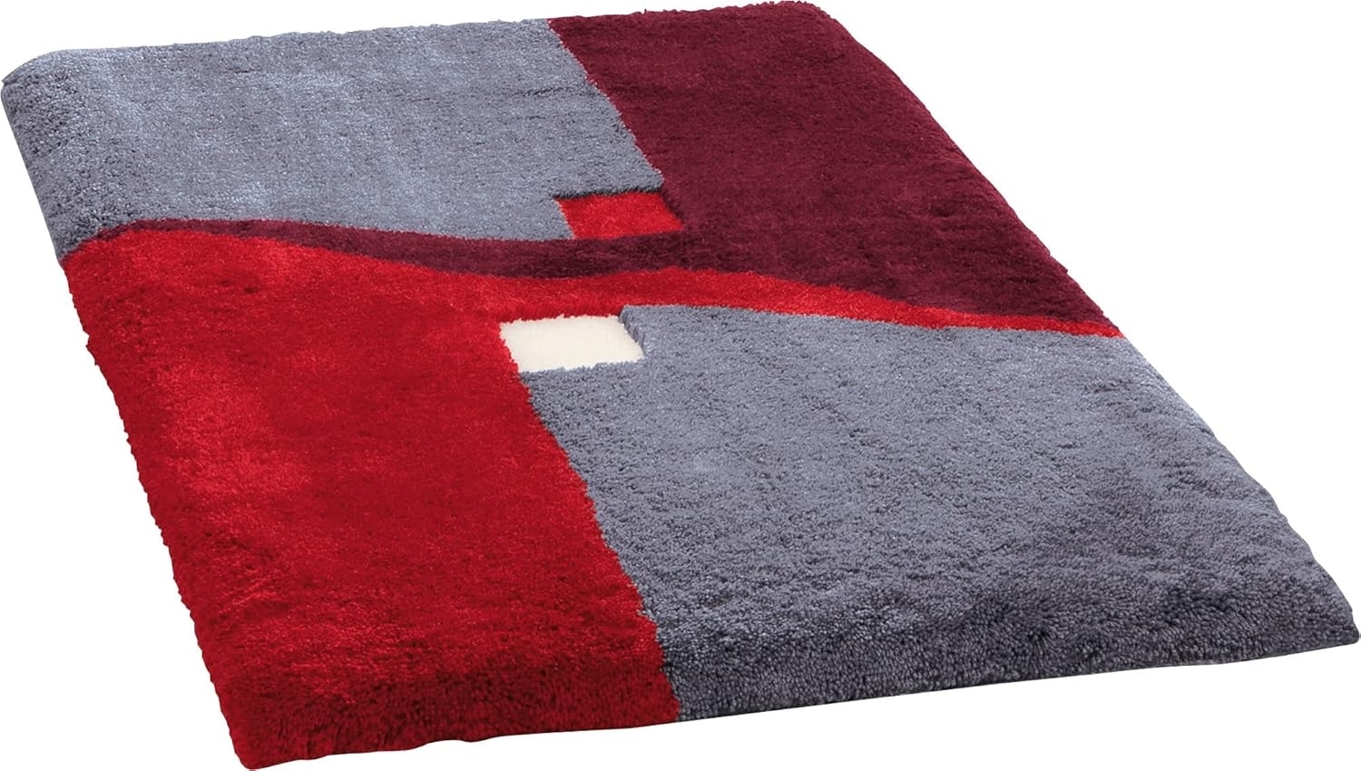 Erwin Müller Badematte Badematte "Athen", Höhe 20 mm, eckig, Grafik Bild 1