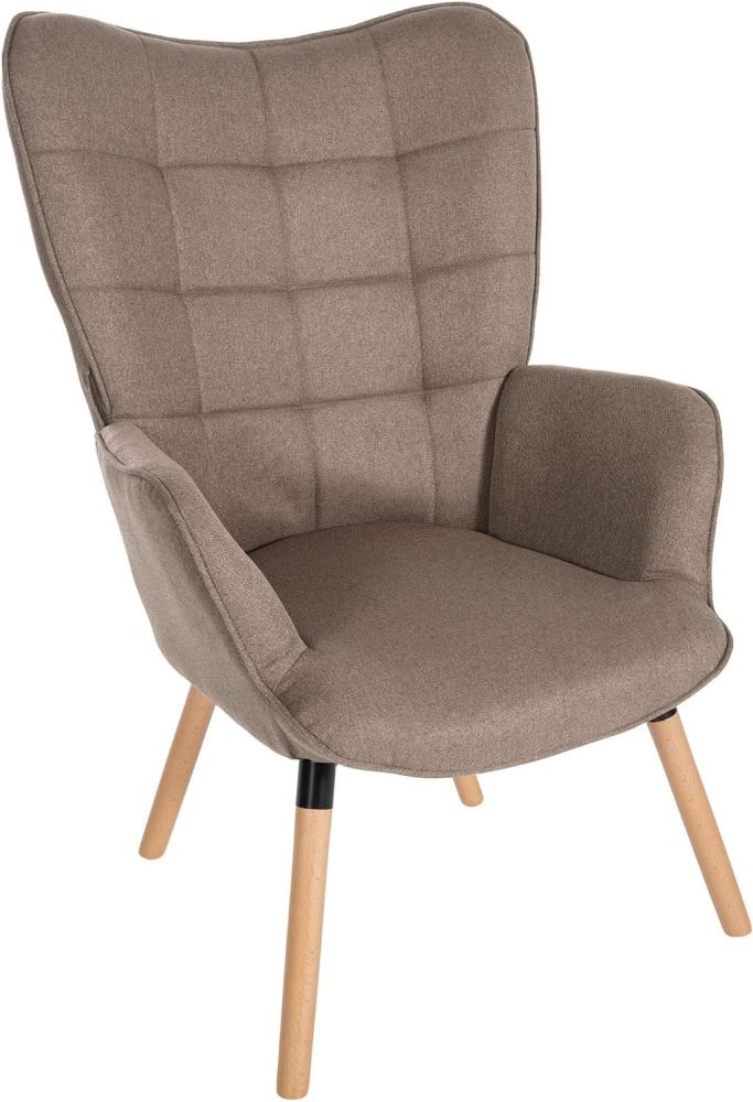 Sessel Garding Stoff (Farbe: taupe) Bild 1