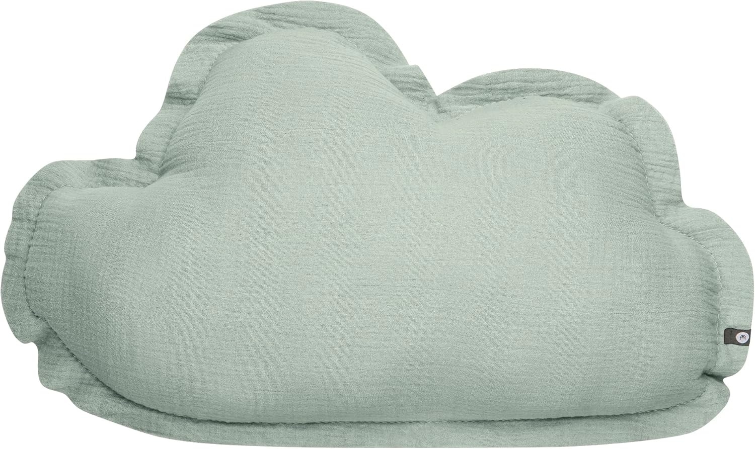 von Herzen Babykissen Musselinkissen Kinderkissen Kuschelkissen "Wolke" aus 100% Baumwolle, handgenäht Bild 1