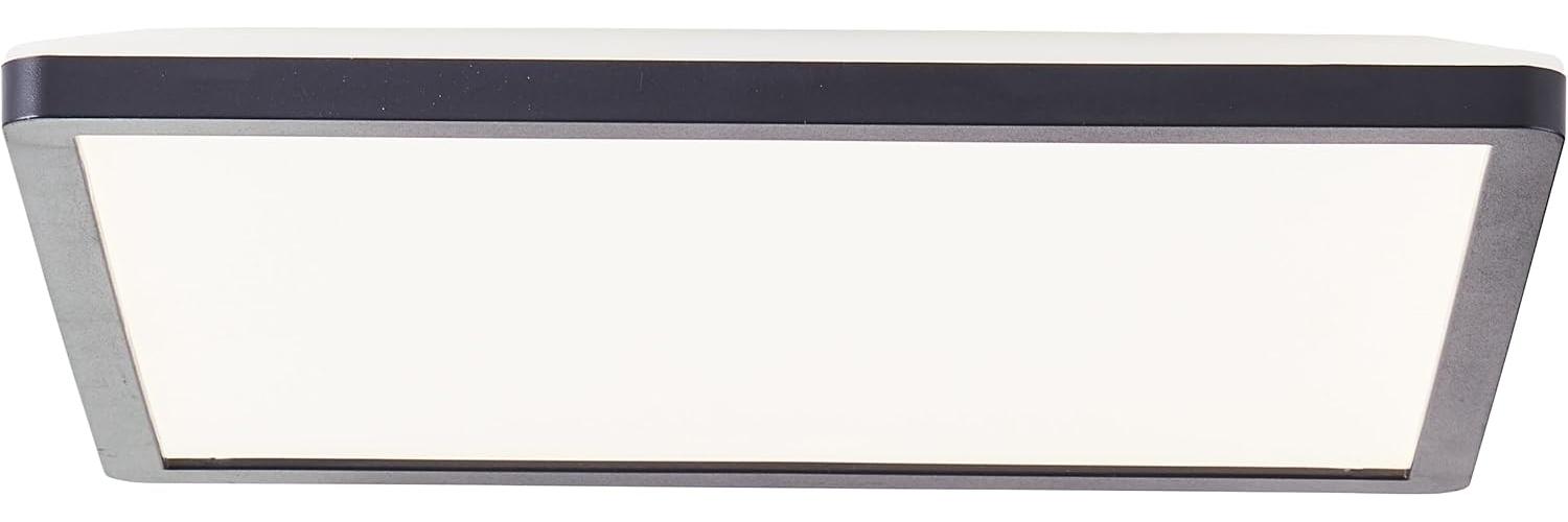 BRE-Light Sorell LED Deckenaufbau-Paneel 29x29cm schwarz/weiß Kunststoff Fernbedienung Intern dimmbar über Fernbedienung 18 W LED integriert (2300lm, 3000-6500K) Bild 1