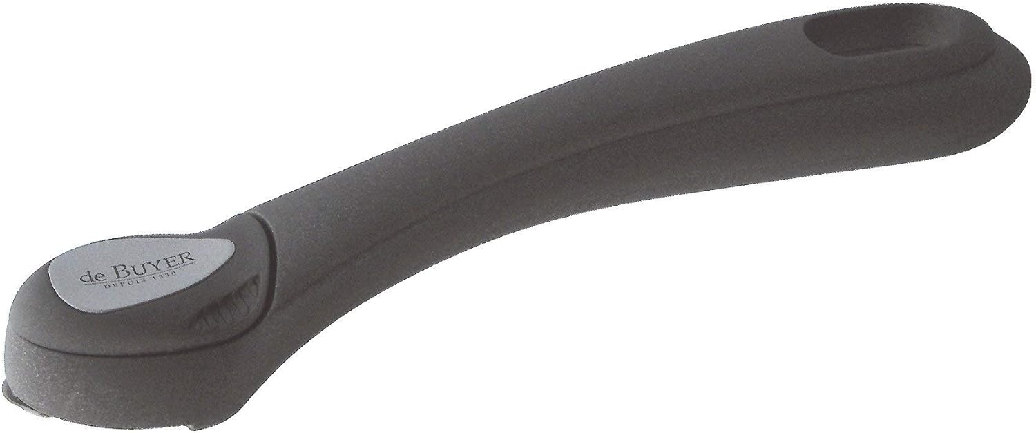 DeBuyer 8359. 00 Abnehmbarer Griff, Edelstahl, schwarz, 22,8 x 4,2 x 4 cm Bild 1