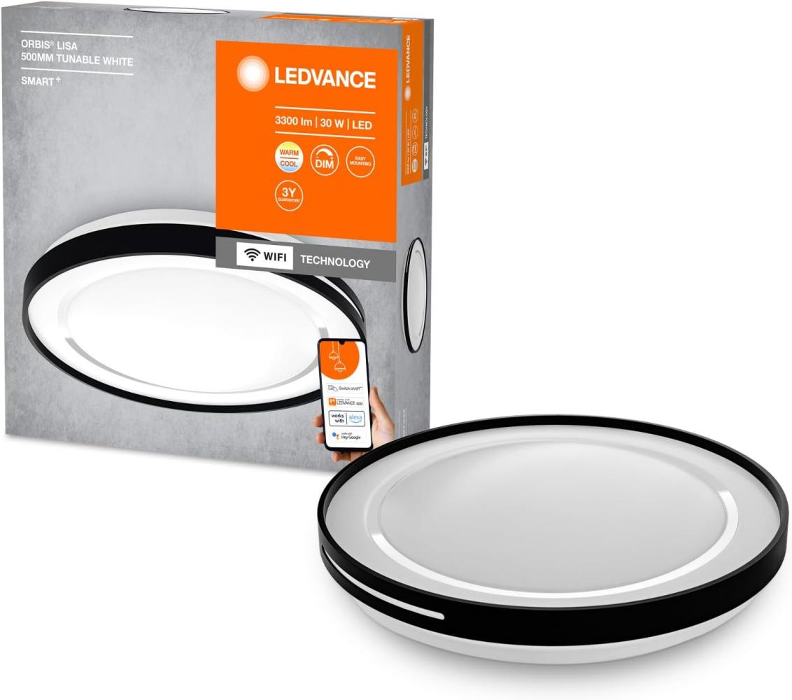 LEDVANCE SMART+ Orbis Lisa 50cm 2400lm 30W TW WiFi Bild 1