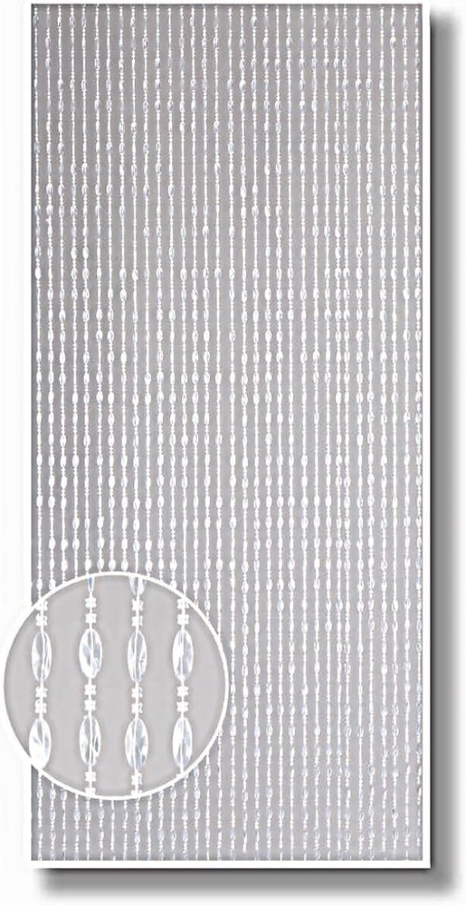 Conacord Deko-Vorhang Kristal transparent, 90 x 200 cm Bild 1