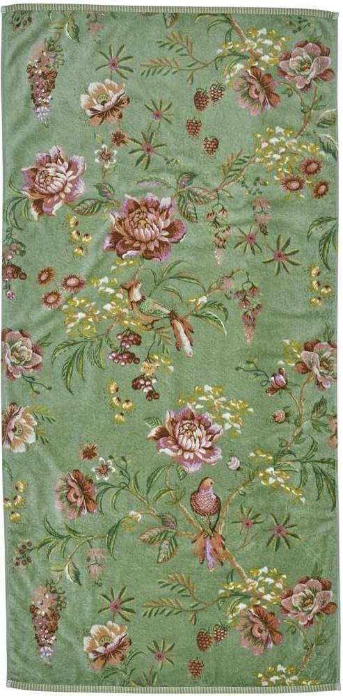 Pip Studio Duschtuch Secret Garden Grün (70x140cm) 320894 Bild 1