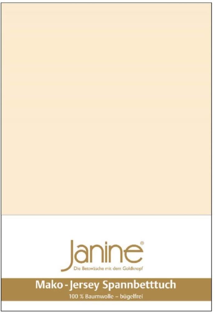 Janine Mako Jersey Spannbetttuch Bettlaken 140-160x200 cm OVP 5007 27 leinen Bild 1