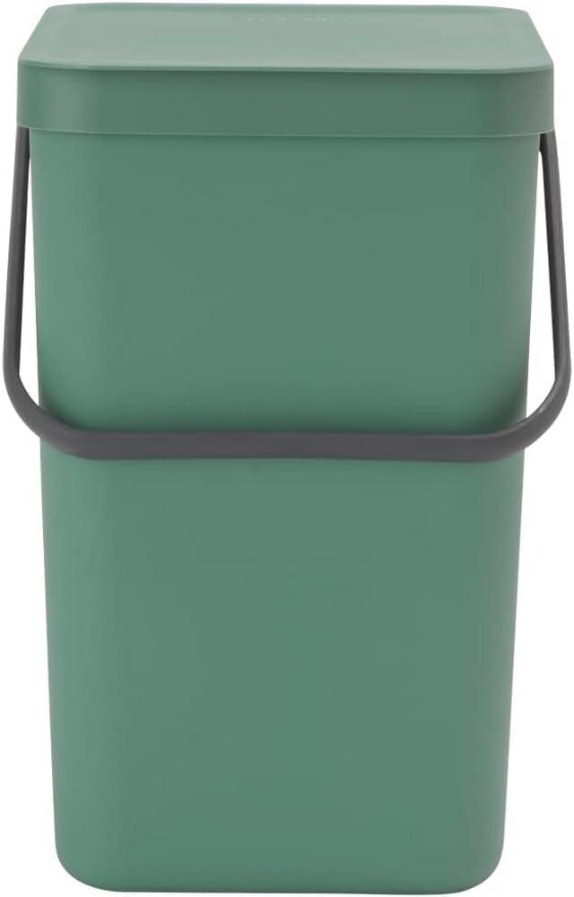 Brabantia 'Sort & Go' Abfallbehälter, Kunststoff, Fir Green, 25 Liter Bild 1