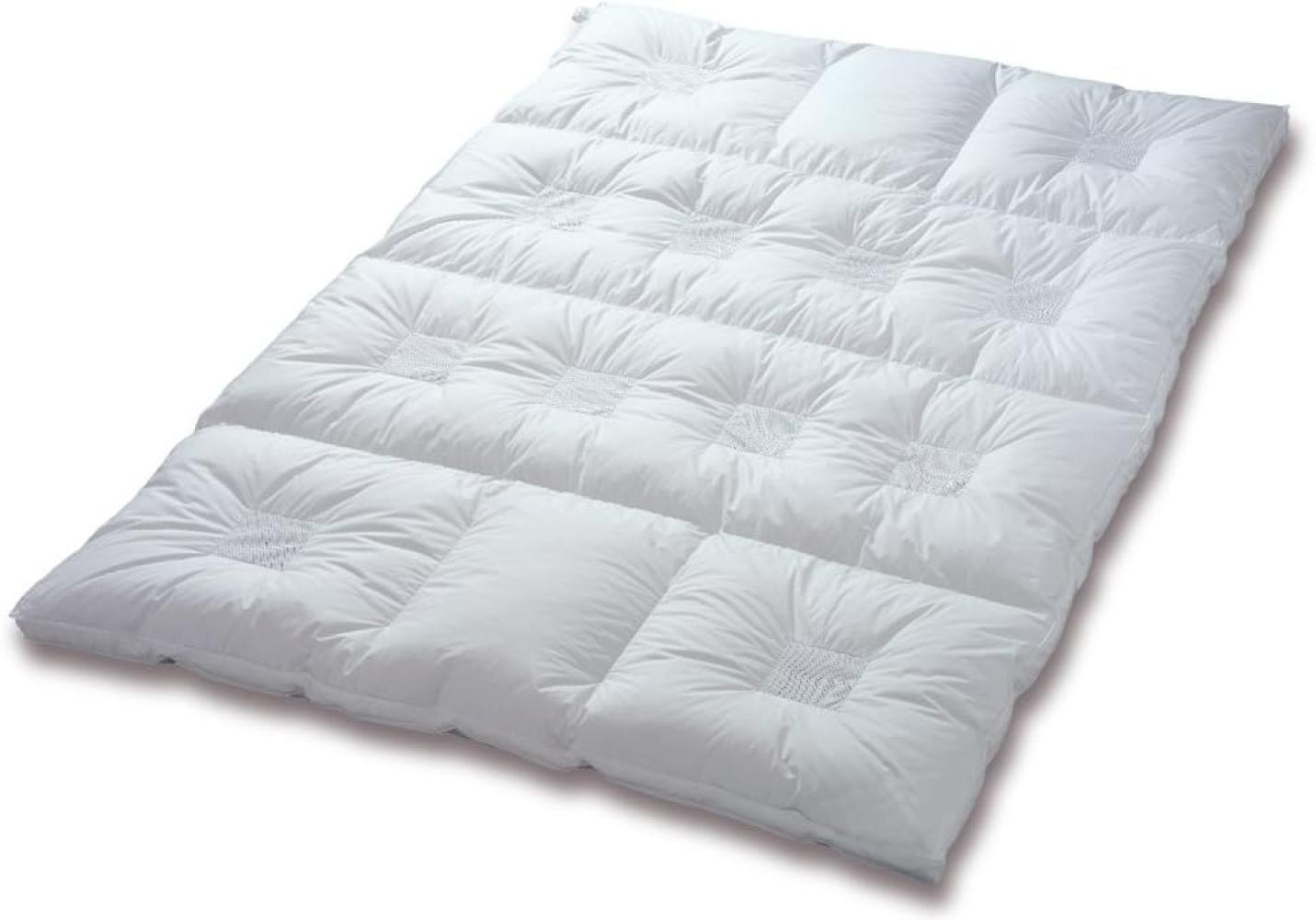 Climabalance Premium warm Zudecke, Baumwolle, Weiß, 135 x 200 cm Bild 1