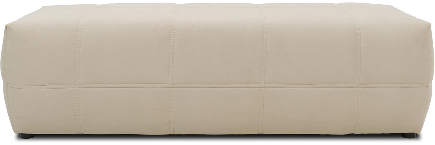 DOMO Collection Brandon Hocker, Sitzhocker, Fußhocker, beige, 150 x 60 x 40 cm Bild 1