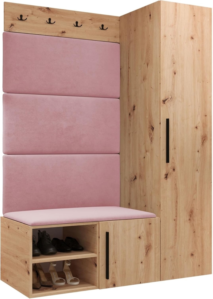 Garderoben-Set Mapreni II (Farbe: Artisan Eiche, Manila 09) Bild 1