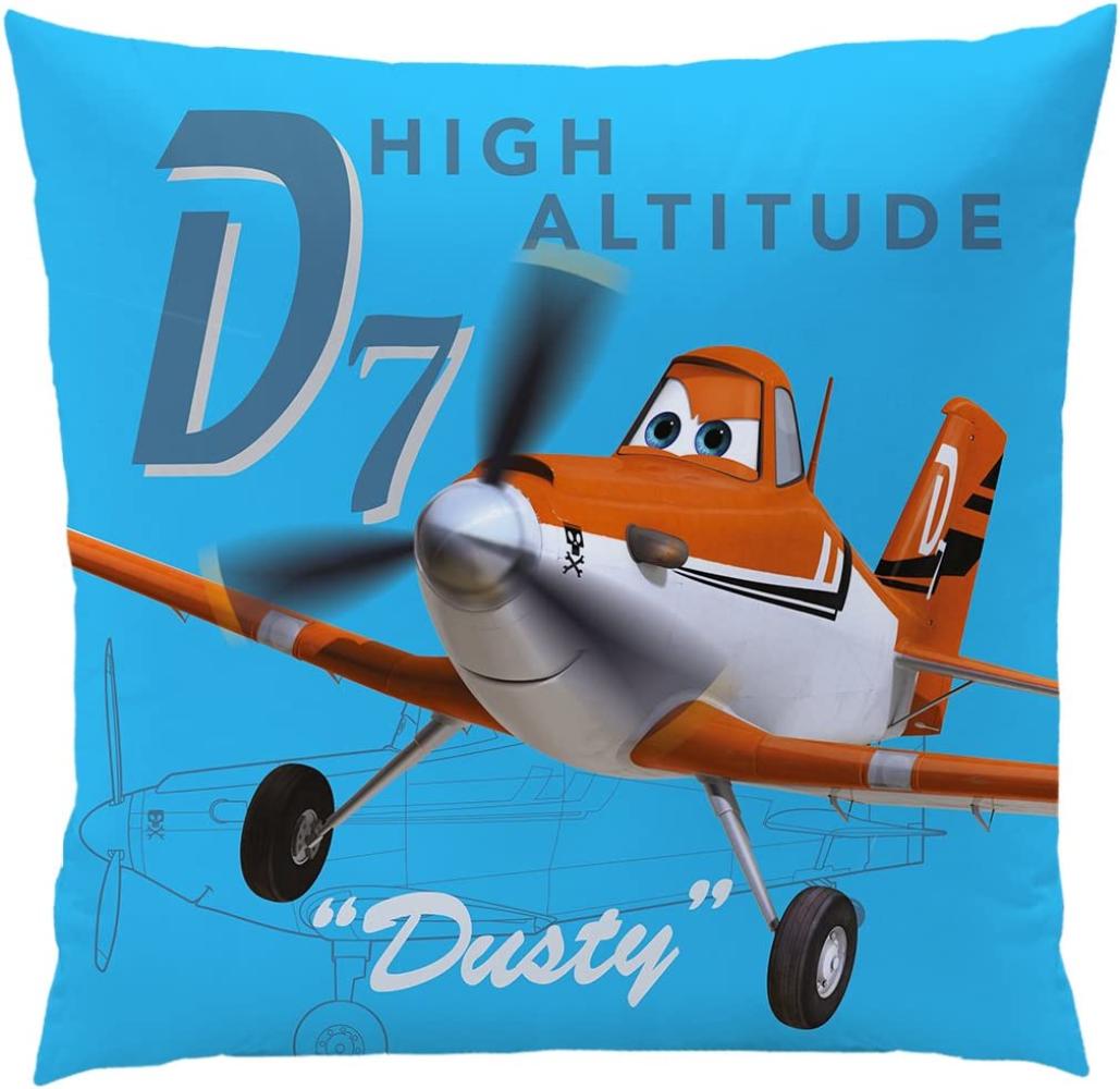 Disney Planes Dusty Arrival Kissen Kuschelkissen Dekokissen Sofakissen 40x40 cm Bild 1