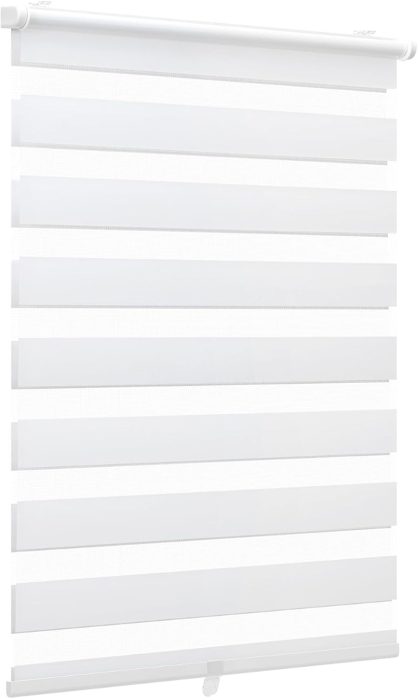Doppelrollo Doppelrollo Duo Rollo Schnurlos Klemmfix ohne Bohren Rollo Faltrollo, Sekey, Klemmträger, ohne Bohren Klemmträger, ohne Kettenzug, sicherer für das Kinderzimmer Bild 1