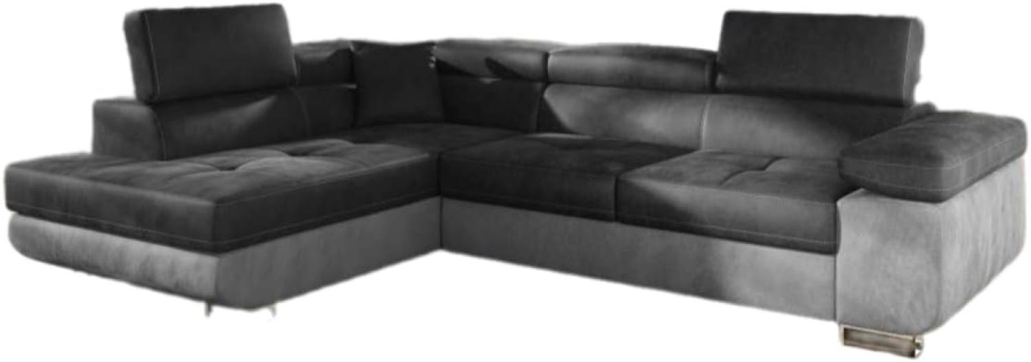 Designer Sofa Pisa mit Schlaf- und Klappfunktion Links Bild 1