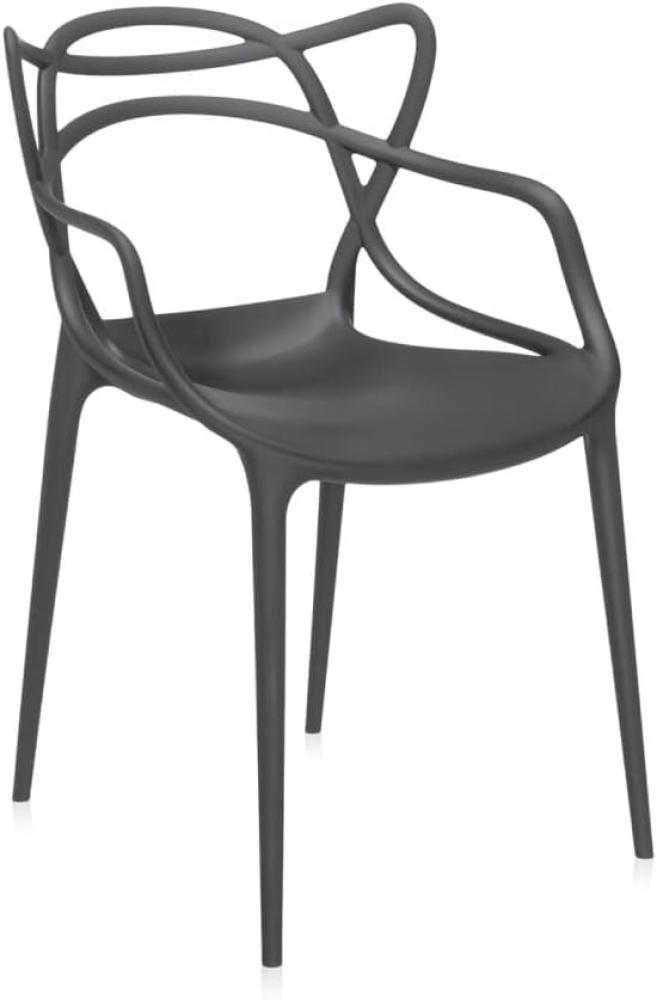 Kartell Masters, Stuhl, Schwarz, 4er-Satz Bild 1