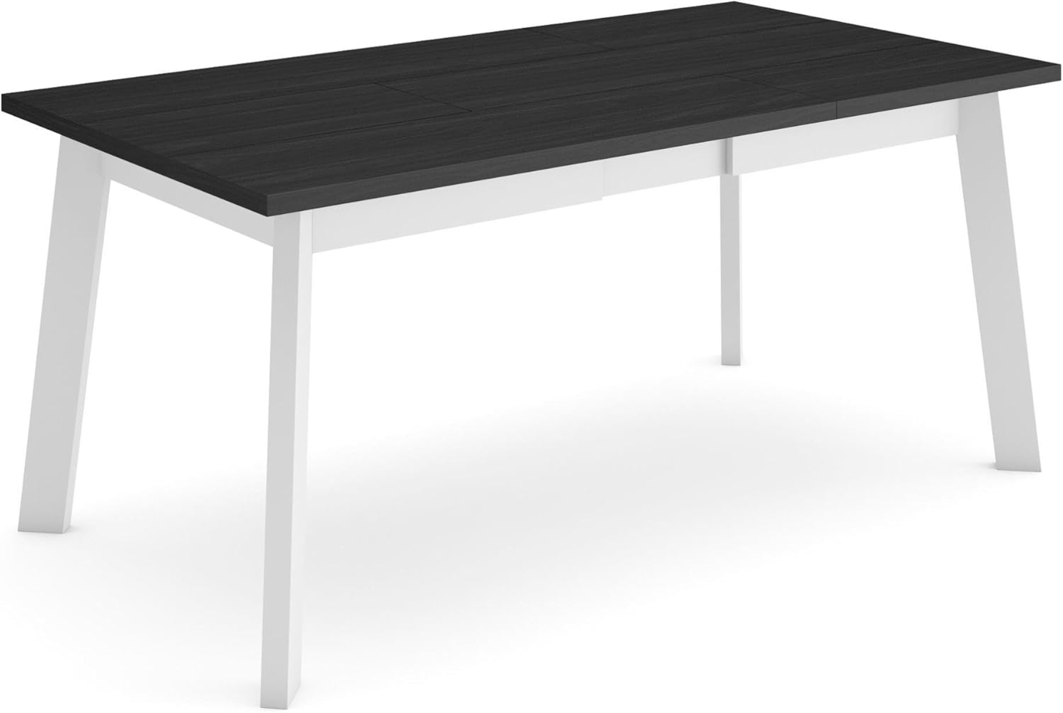 Skraut Home | Esszimmertisch | Küchentisch, Esstisch | 170 | Für 8 Gäste | Hölzerne Beine | Moderner Stil | Schwarz Bild 1