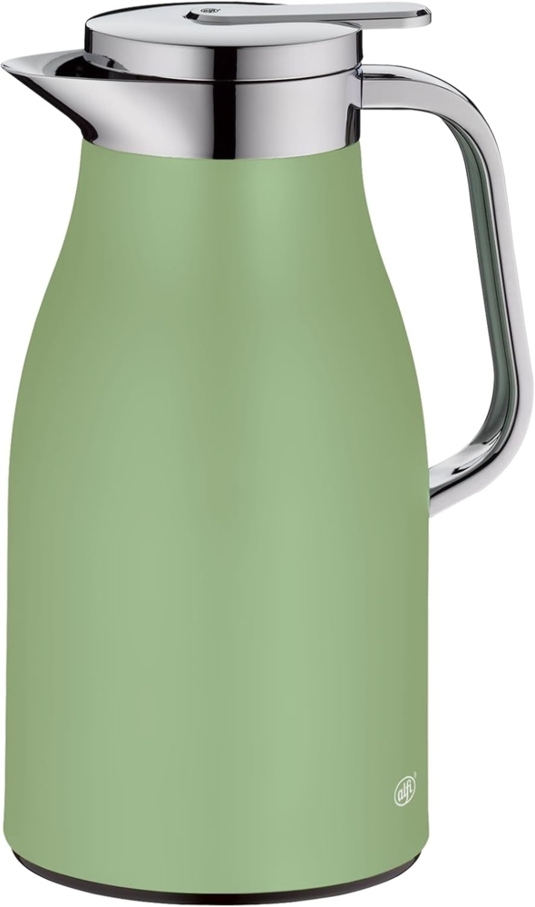 Alfi Isolierkanne Skyline, Thermokanne, Edelstahl, Celadon Green Matt, 1 L, 1321351100 Bild 1