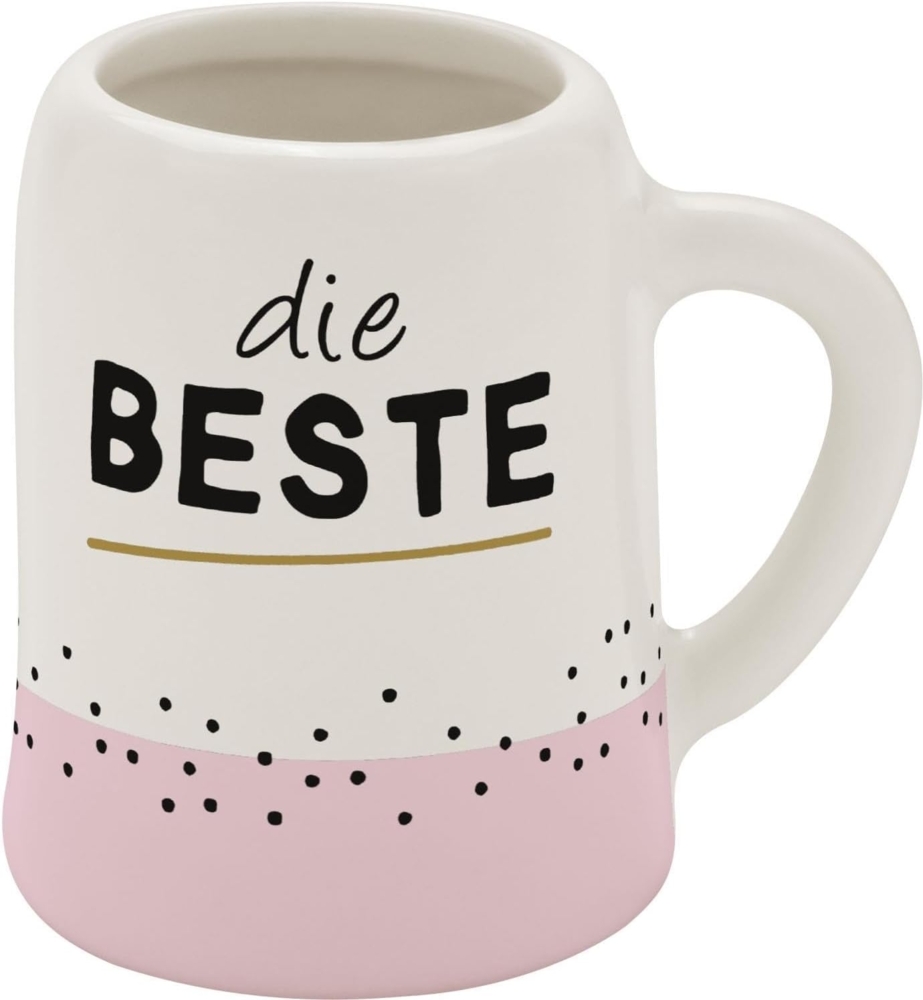 Schnapskrug Schnapsglas Stamper Keramik Sheepworld DIE BESTE 73833 Bild 1