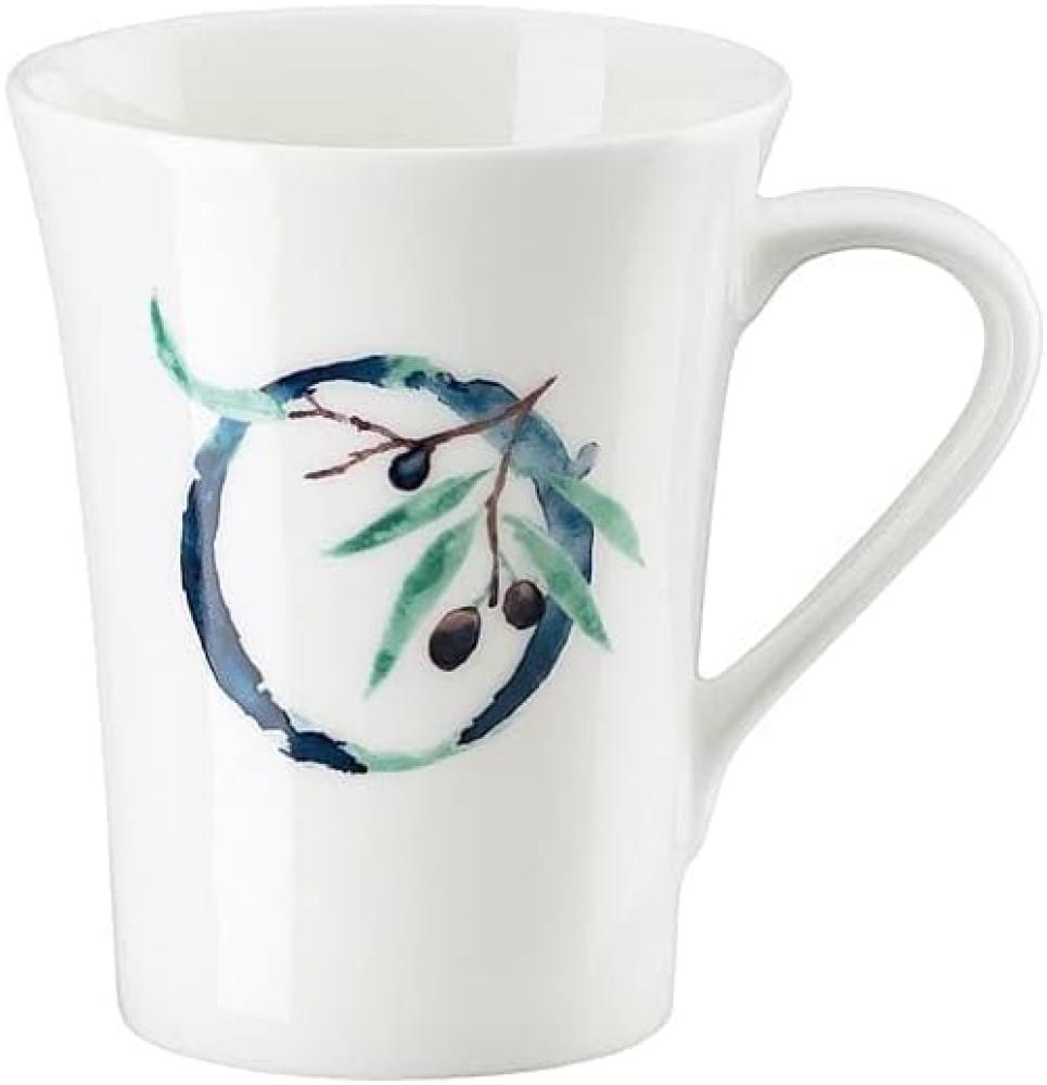 Hutschenreuther Flower Alphabet Becher mit Henkel - O, Bone China, Olea europaea, 400 ml, 02048-727394-15505 Bild 1