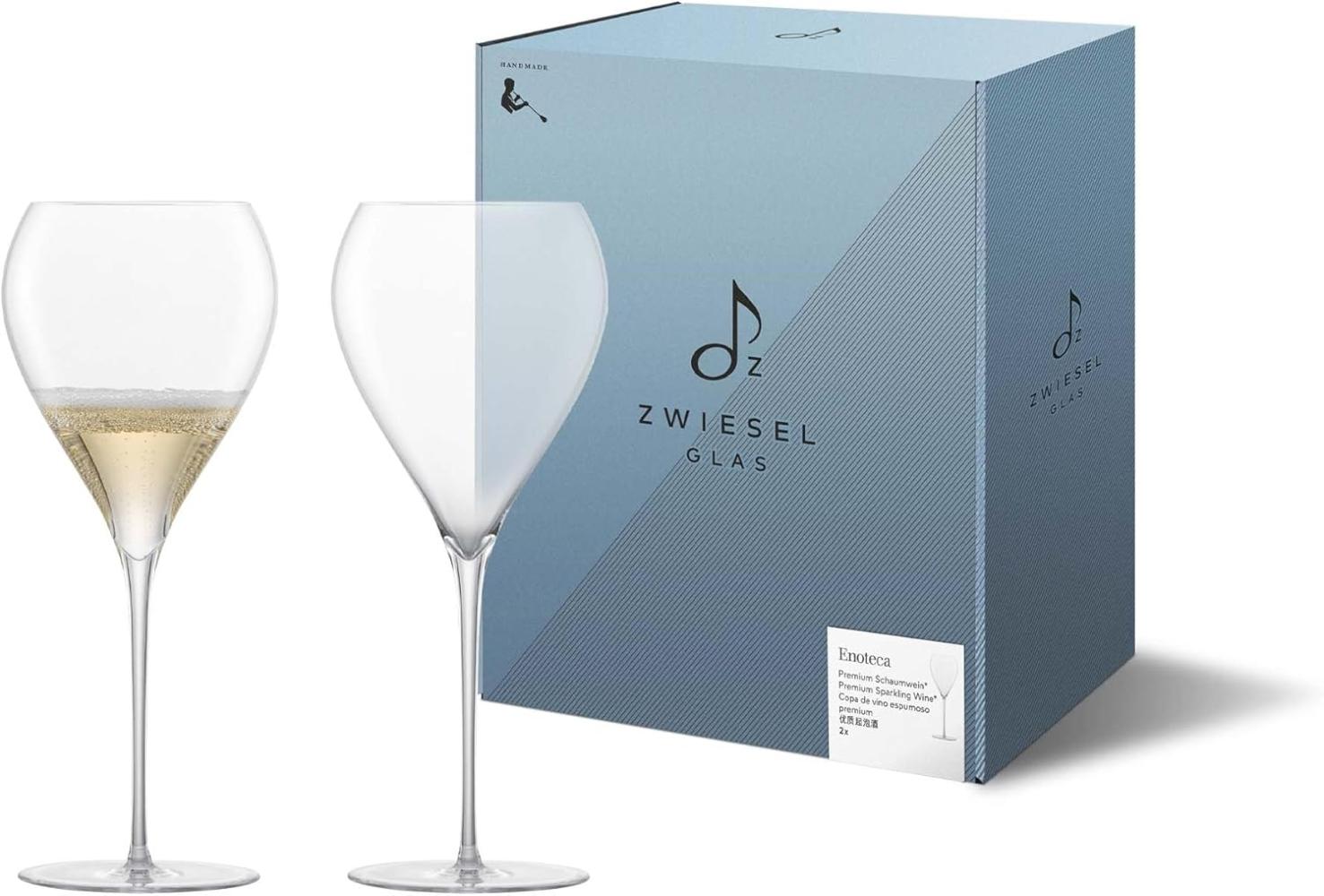 Zwiesel Glas 2 Stück Premium Schaumweinglas Enoteca handgefertigt· spülmaschinenfest· Handwäsche 122196 Bild 1