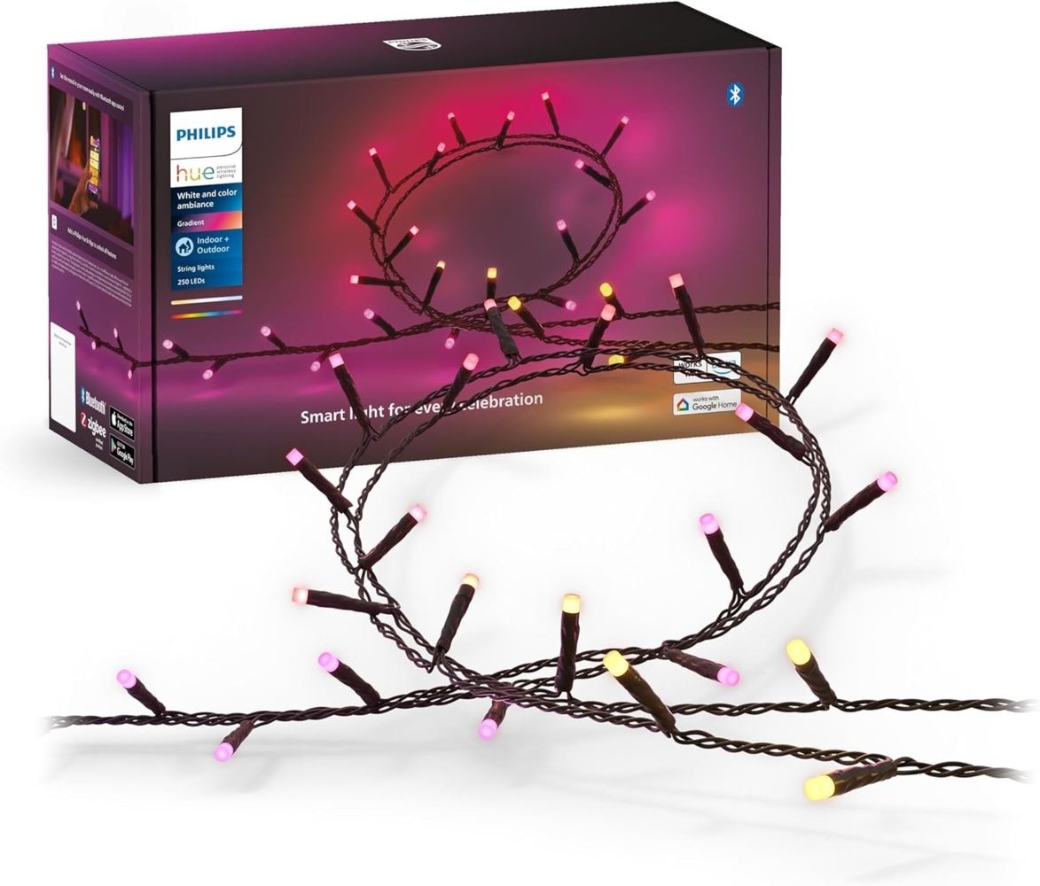 Philips Hue Festavia Lichterkette 20m 250 LEDs. Bild 1