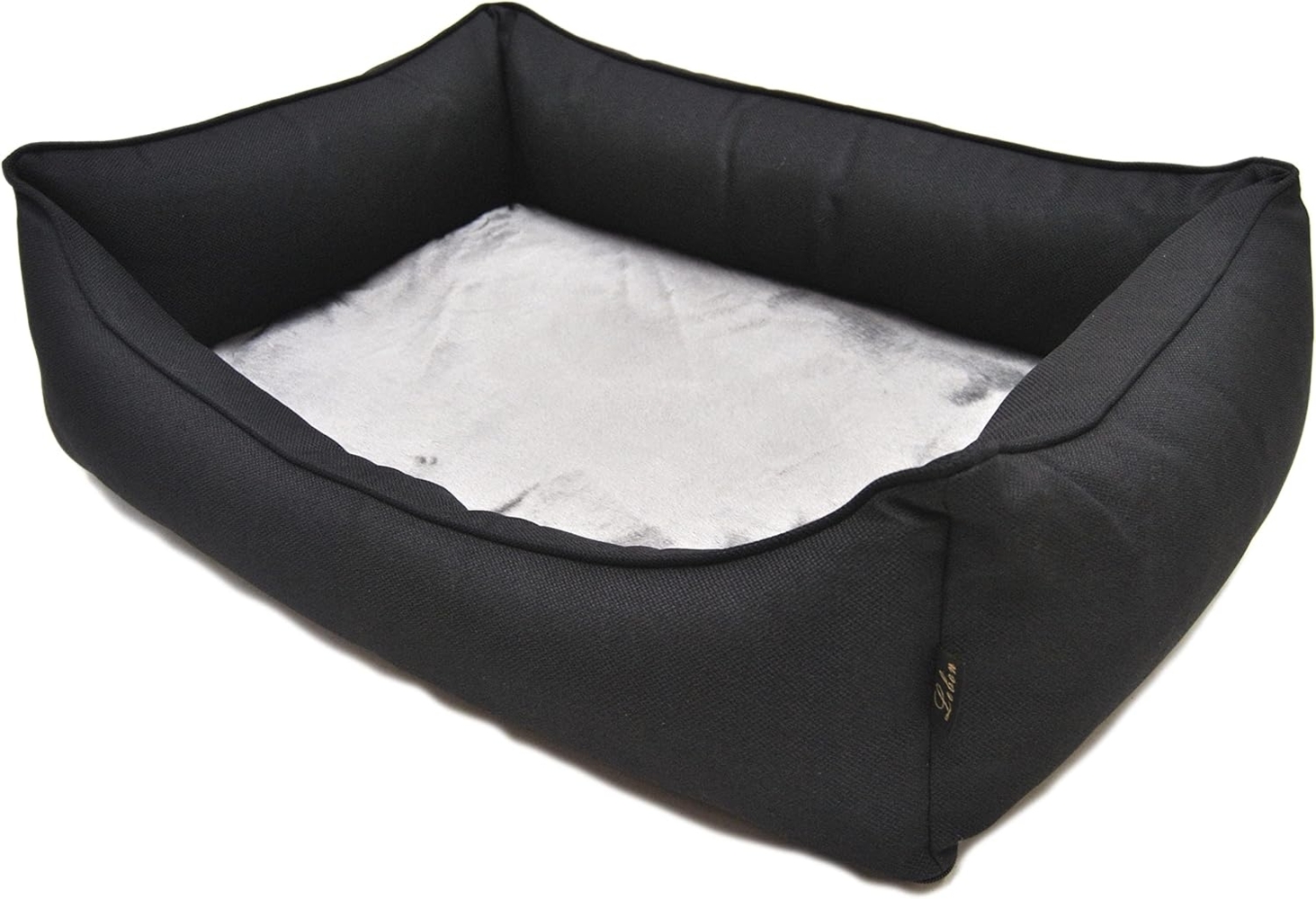 Lebon Orthopädisches Hundebett Noah Plus eckig schwarz Bild 1
