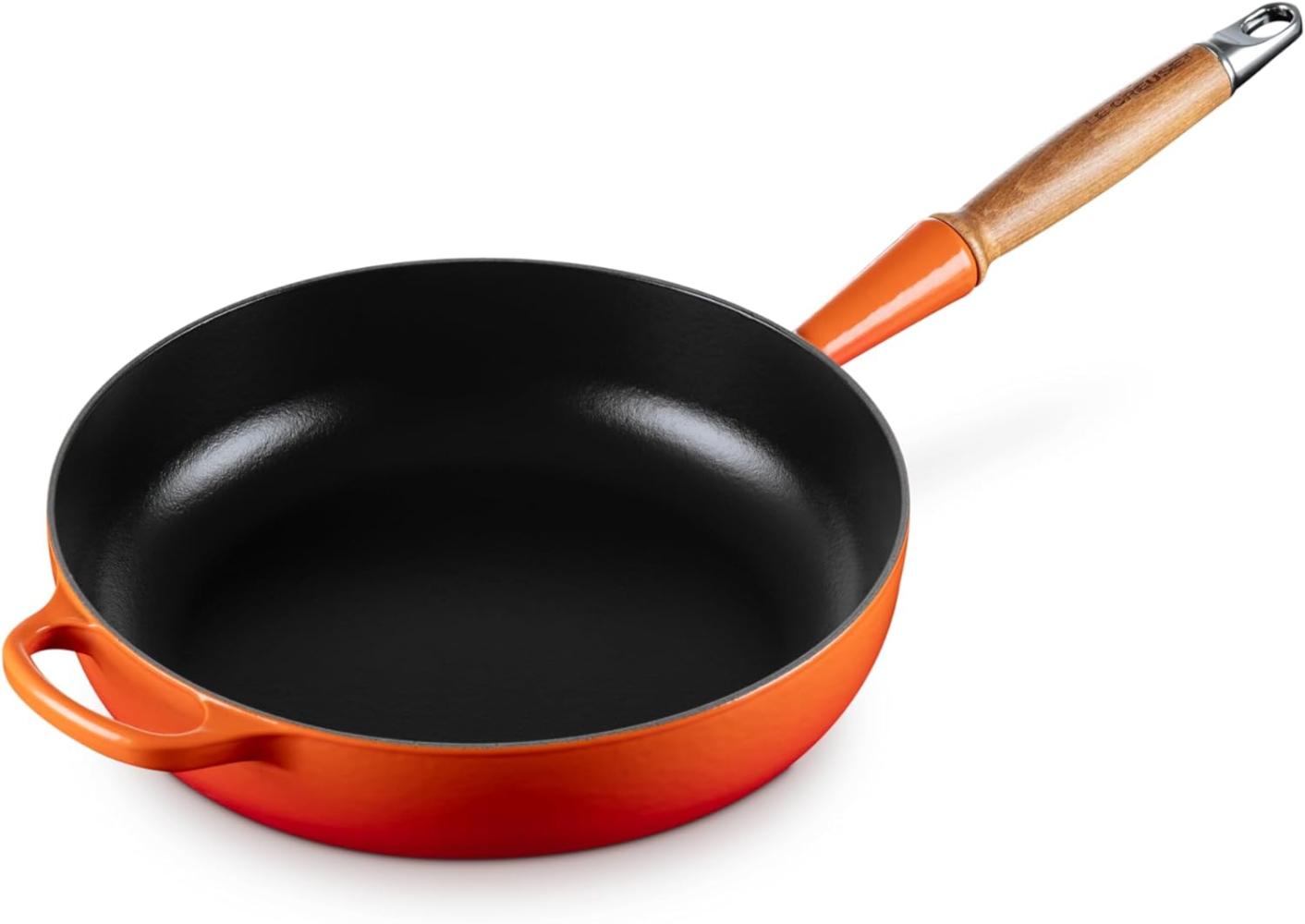 Le Creuset Sautépfanne Signature 28cm Ofenrot - 25 bis 28 cm - Orange Bild 1