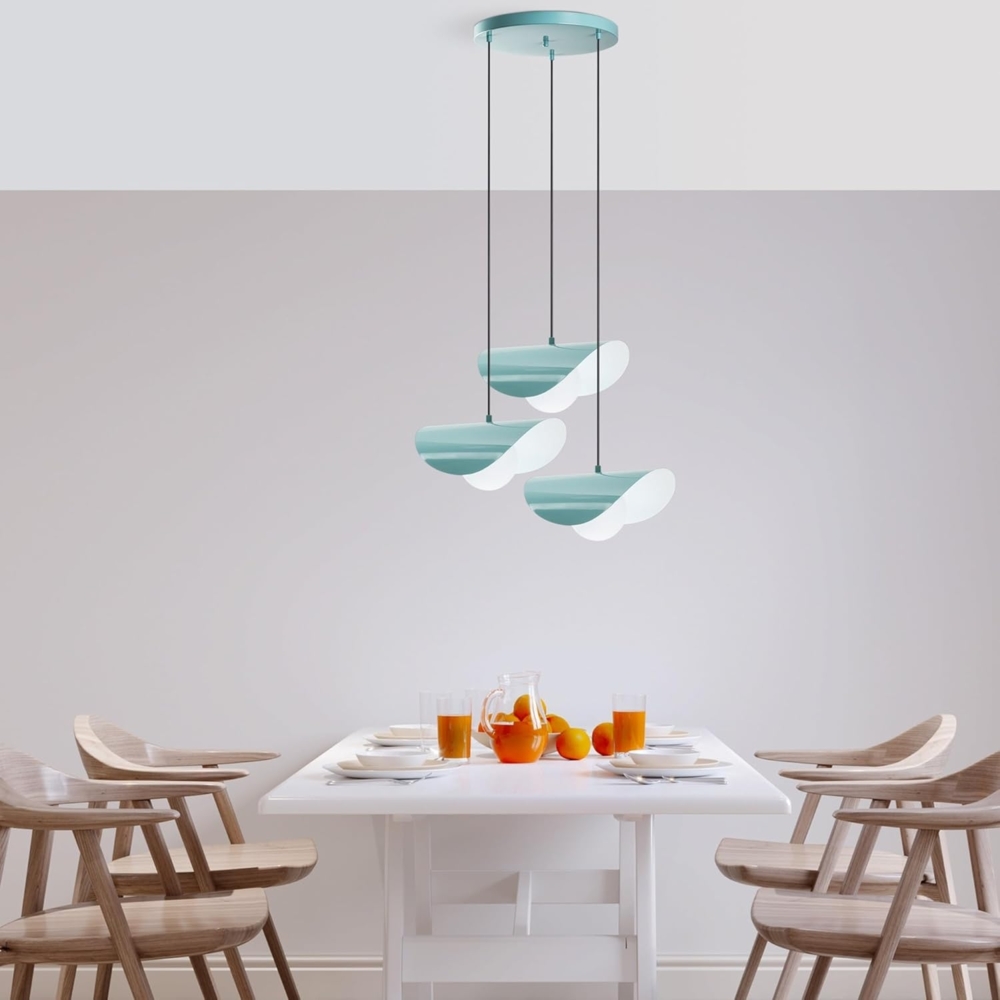 Kronleuchter, 'Vatoz', 112 x 50 x 50, Türkis Bild 1