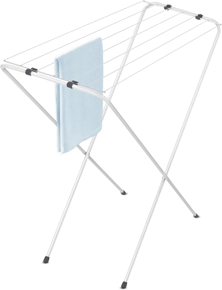 Spetebo Wäscheständer Wäscheständer klein klappbar 6 m Trockenlänge - 88 x 83 cm, zusammenklappbar Bild 1