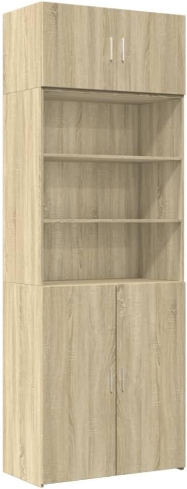 Hochschrank Sonoma-Eiche 80x42,5x225 cm Holzwerkstoff 3281345 Bild 1