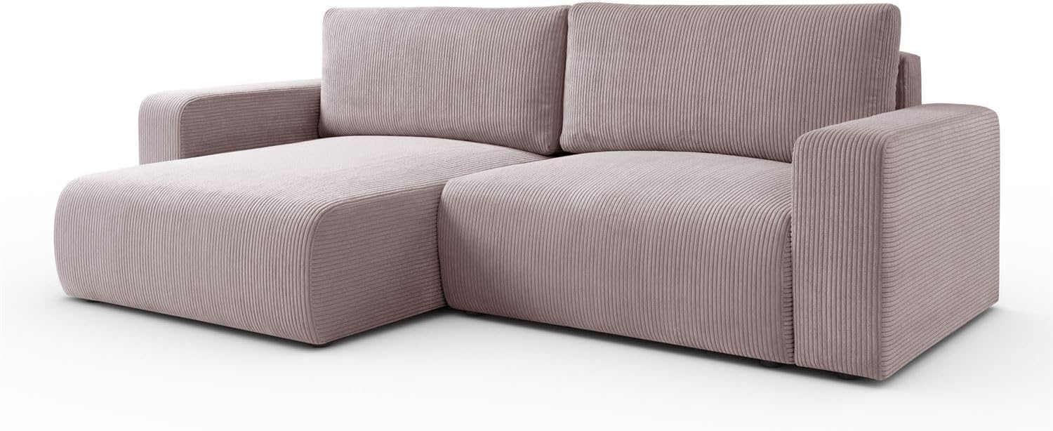 Lookway Ecksofa OPERA L-Form Couch, mit Bettfunktion und Bettkasten Bild 1
