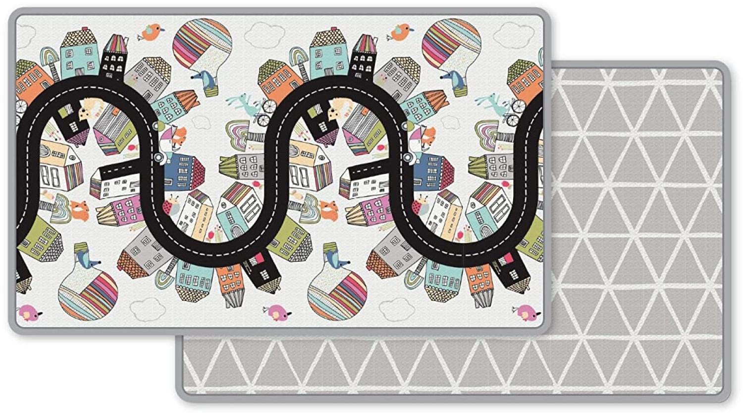 Skip Hop Skip Hop Reversible foam rug. Happy backyard Bild 1