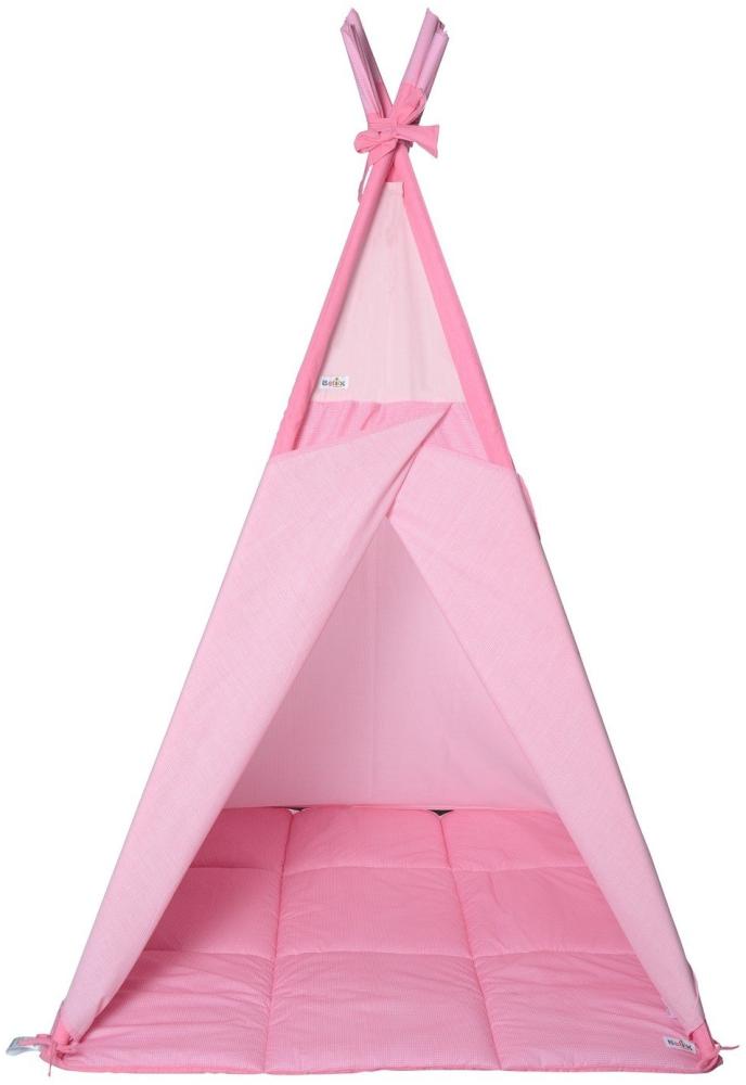 Belily Little Hideout Spieltipi – Spielzelt (Schmetterling Zimmer) - 105cm x 105 Bild 1