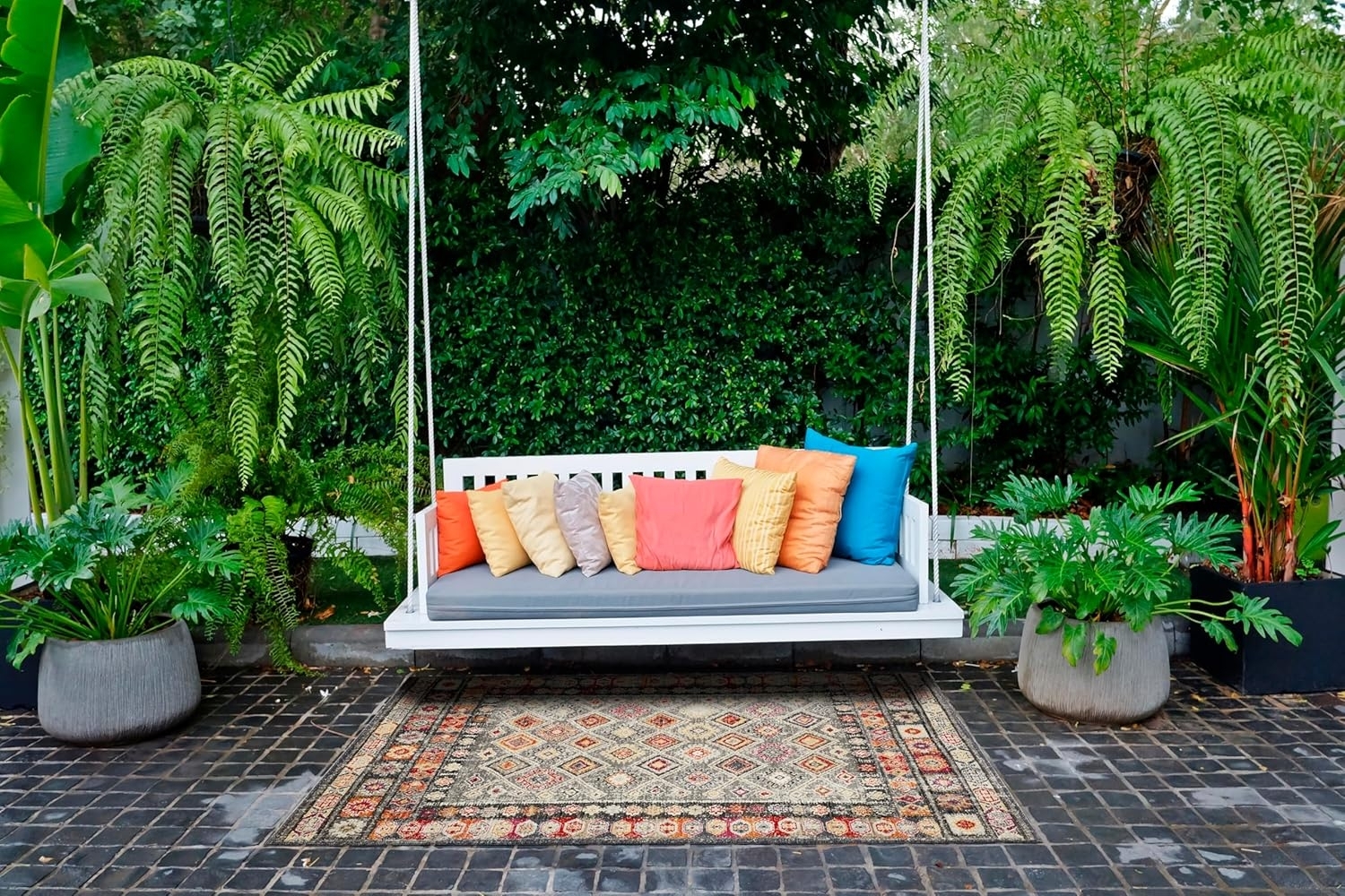 Andiamo In- und Outdoorteppich Bonnie multicolor hell, 120 x 170 cm Bild 1