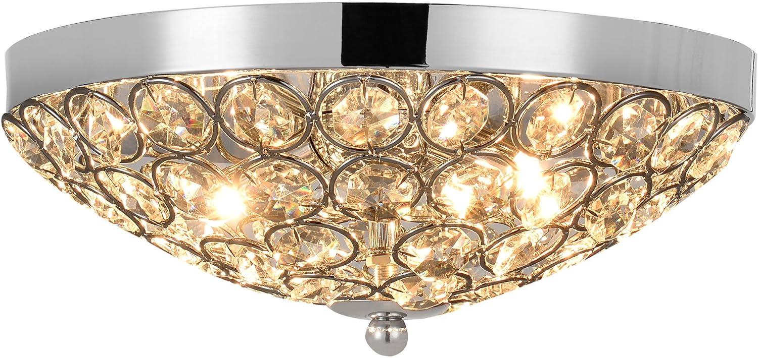 Deckenleuchte Softila 13 x Ø 30 cm Kristall/Chrom lux. pro Bild 1