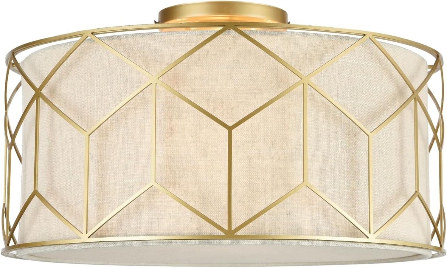 Maytoni Deckenleuchte Messina 3-flammig gold Bild 1