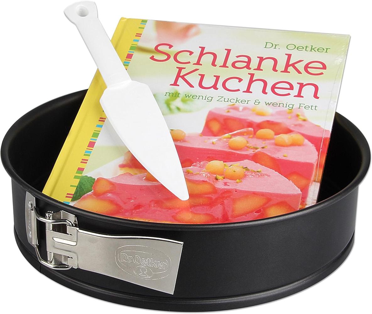 Springform Rundform Kuchenform 26cm Set mit Backbuch und Löser Dr. Oetker 1403 Bild 1