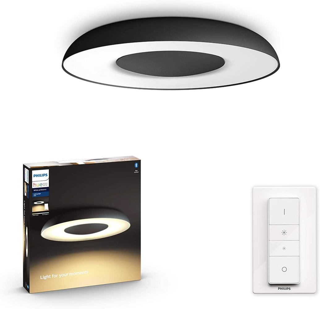 Philips Hue Still Plafond Ceiling Light - Black Bild 1