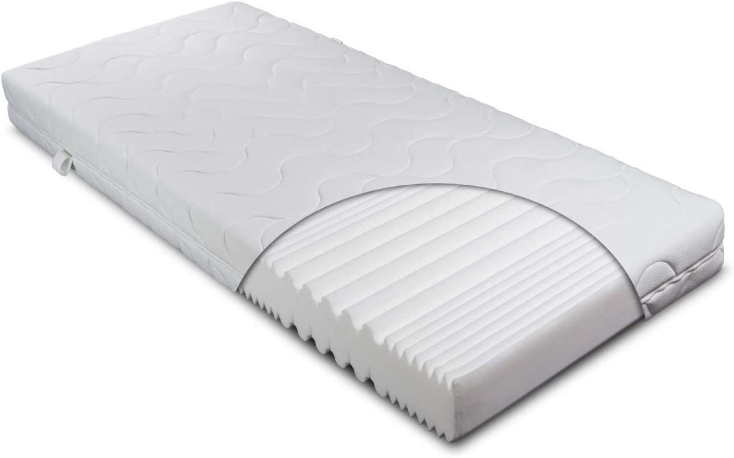 BeCo Komfortschaummatratze 'Double Deluxe 20' H4, RG28, Höhe 20 cm, 90x200 cm Bild 1