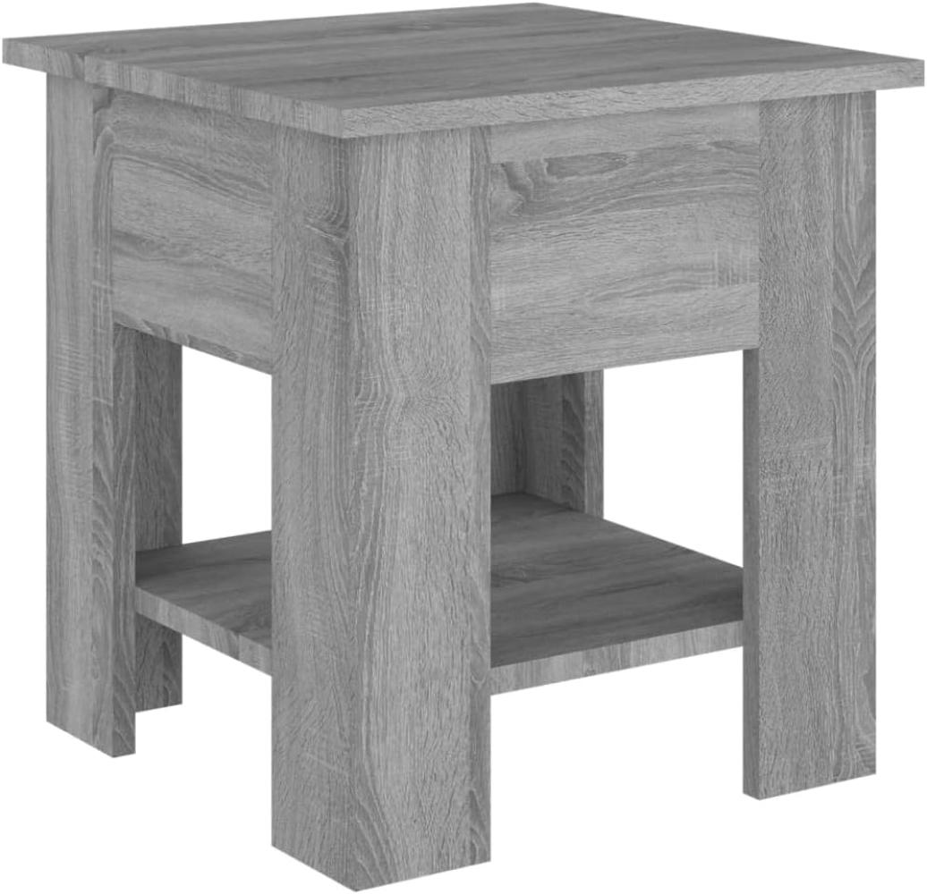 vidaXL Couchtisch Grau Sonoma 40x40x42 cm Holzwerkstoff 813081 Bild 1