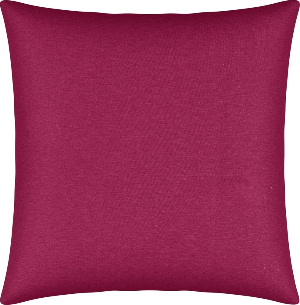 Erwin Müller Kissenbezug Kuschelkissenbezug "Murnau", (1 Stück), Single-Jersey Uni Bild 1