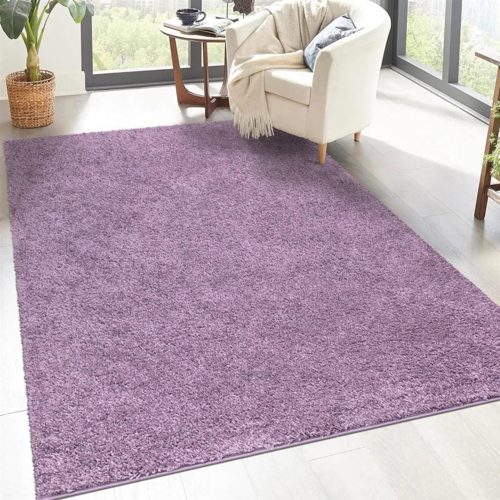 Carpet City Hochflor-Teppich City Shaggy, rechteckig, Höhe: 30 mm, Auch als Läufer, Langflor, Uni, Shaggy, flauschig-weich Bild 1