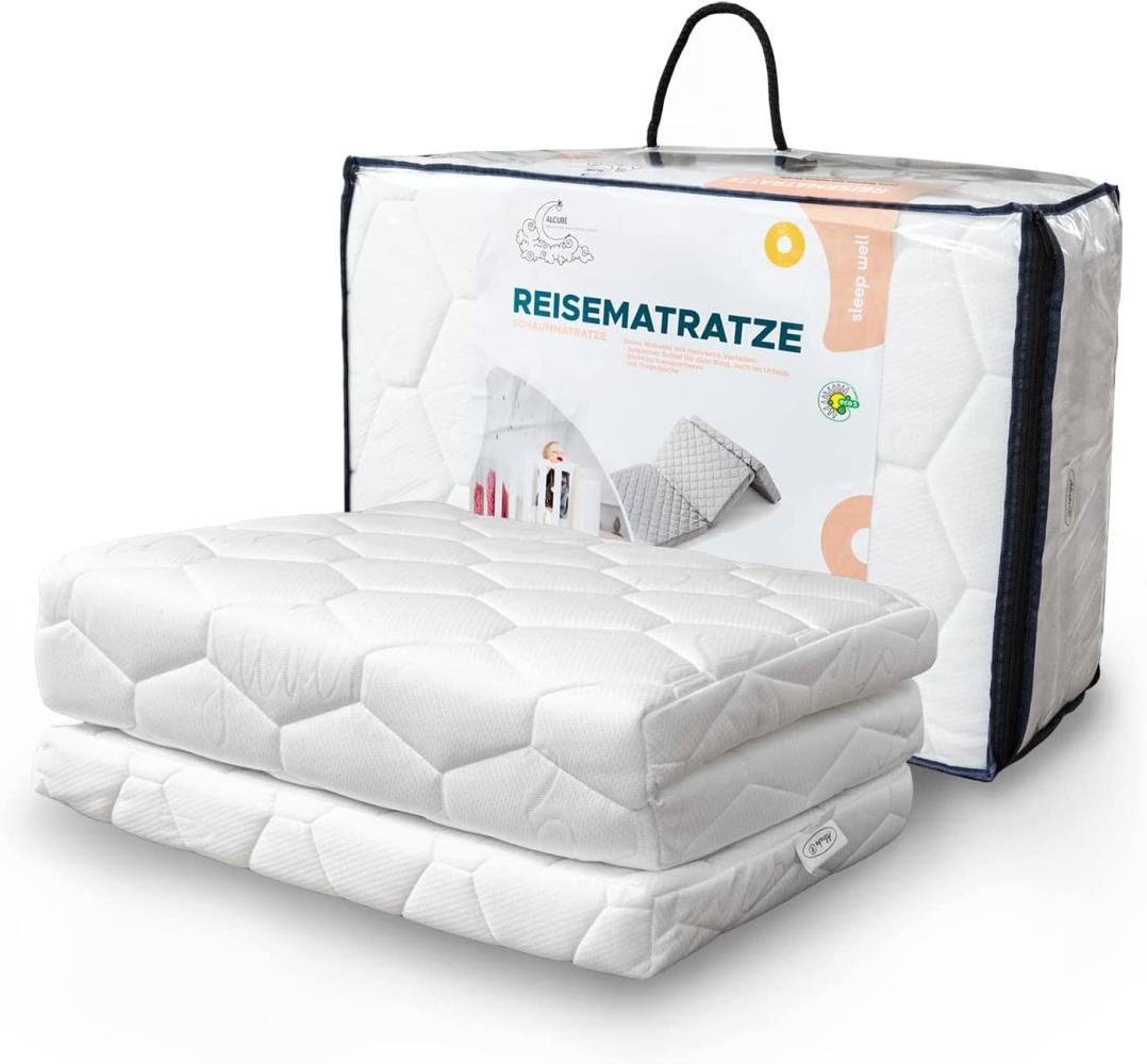 Reisematratze TO-GO Premium 70x140 cm weiß Bild 1