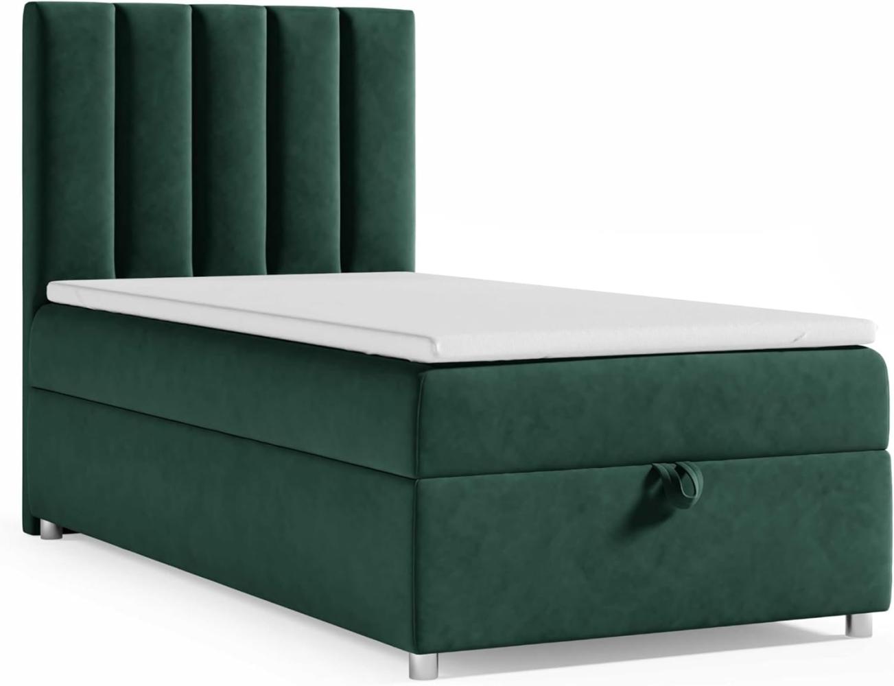 Best for Home Boxspringbett mit Bettkasten Trinity K-10 SINGLE Bonellfederkern inkl. Topper Bild 1